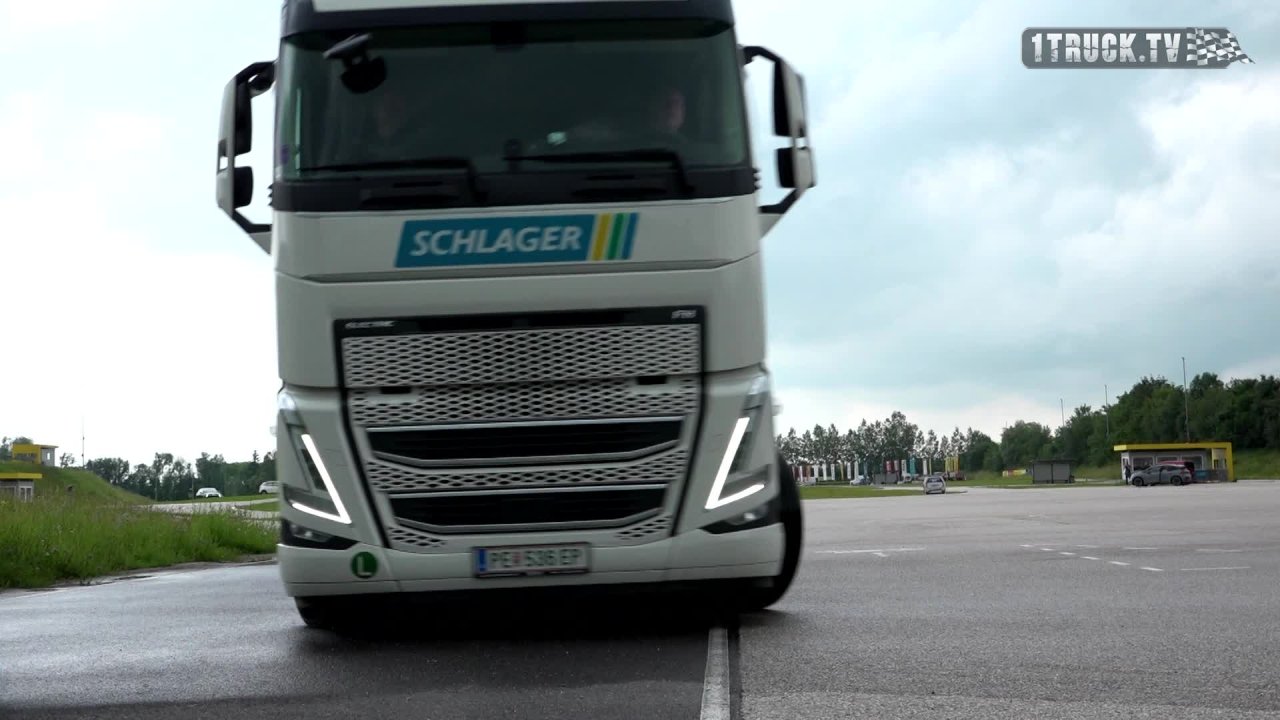 Der neue E-Lkw von Schlager