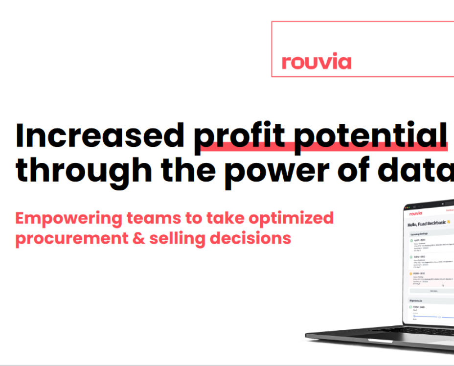 Increased profit potential through the power of data